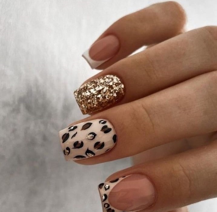 Glittery Leopard Twist