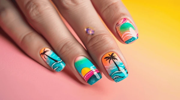 Beach Nail Designs