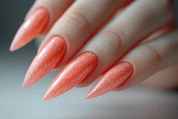 Peach Nail Designs