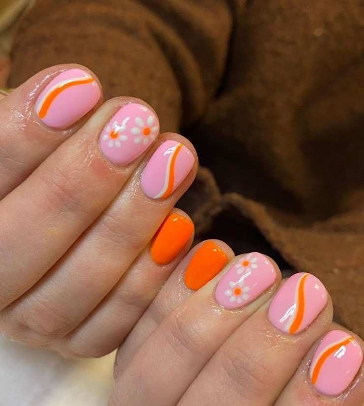 Pink x Orange Twist