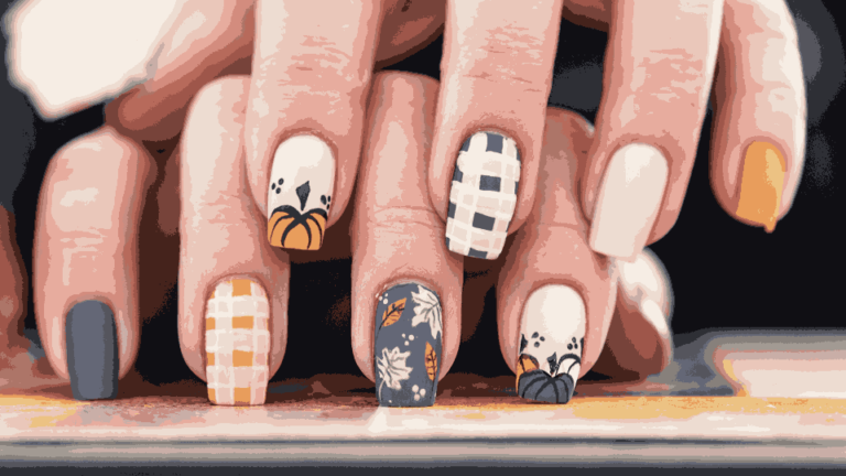 thanksgiving nail ideas