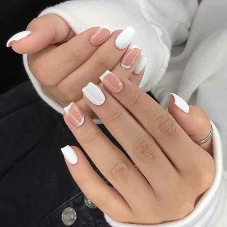 Twisted French Nails