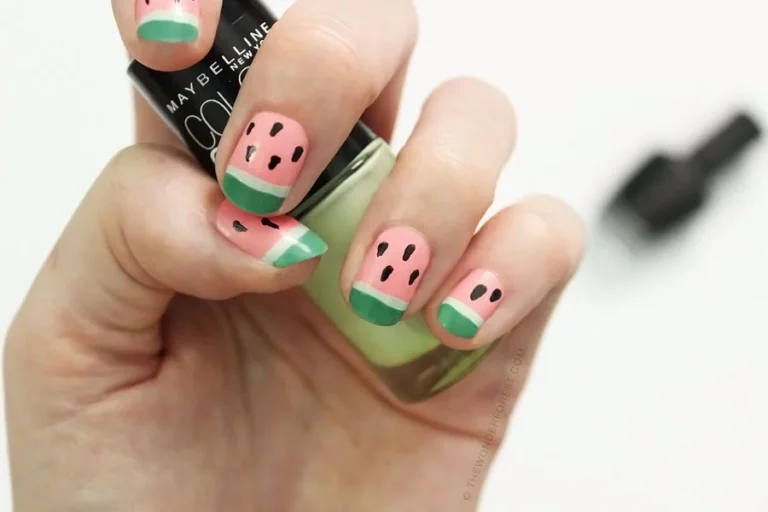 Watermelon Nails