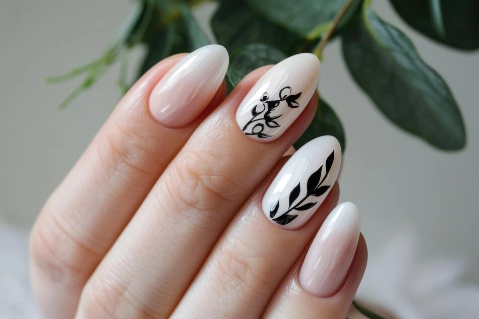 White Summer Nail Designs