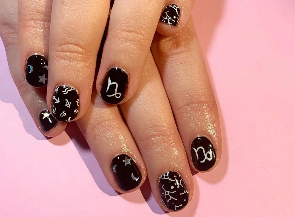 Capricorn Nail Designs