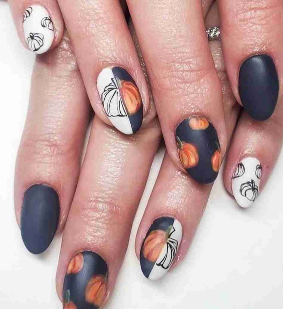 Matte Mayhem nail designs